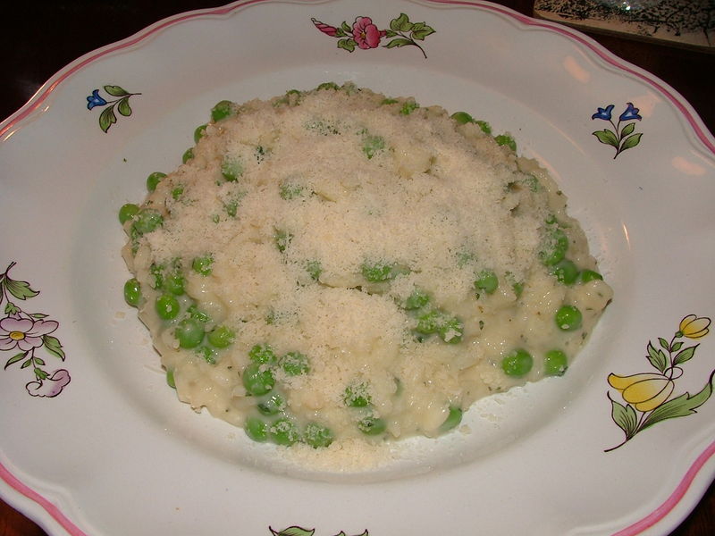 Pea & Mint Risotto