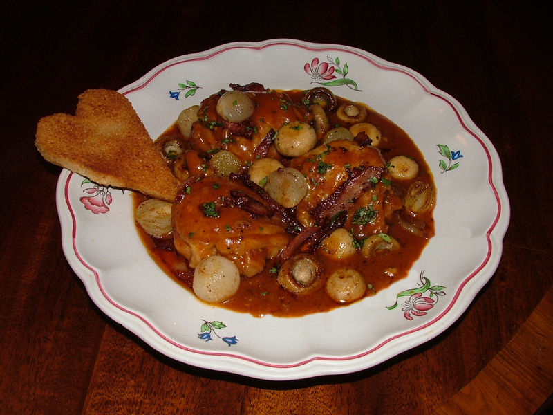 Chicken Sauté Bourguignonne /main/